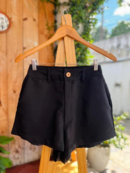 Short Alfaiataria Noir
