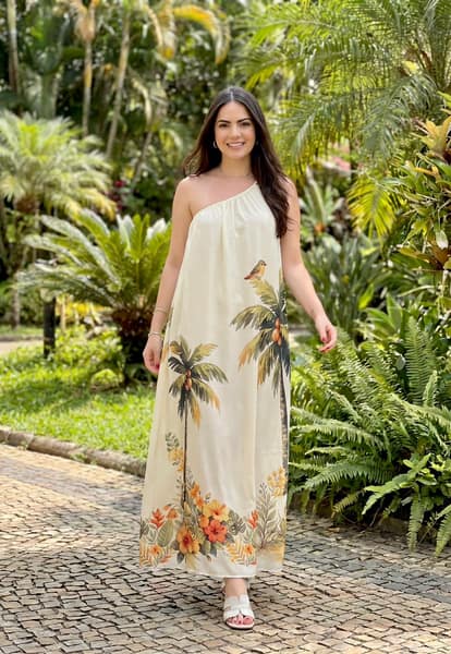 Vestido Aurora Tropical