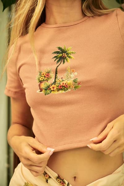 Cropped Coqueiral Rosé