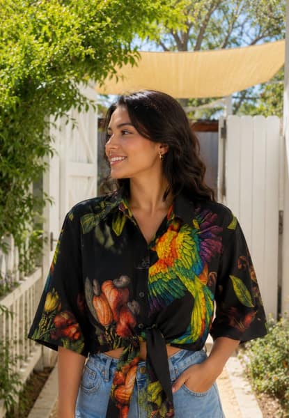 Camisa Arara & Pomar