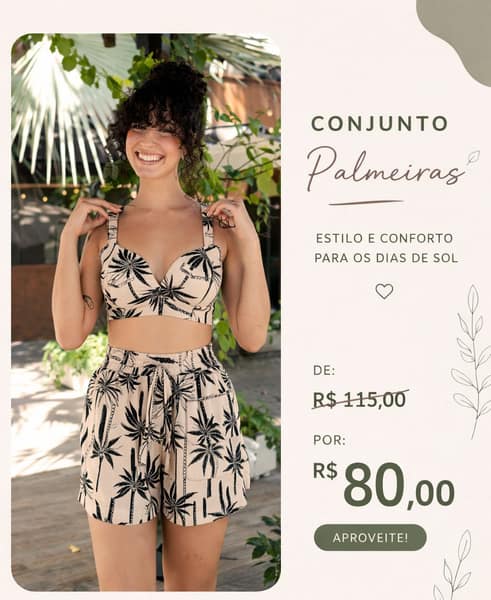 Conjunto Palmeira Preta