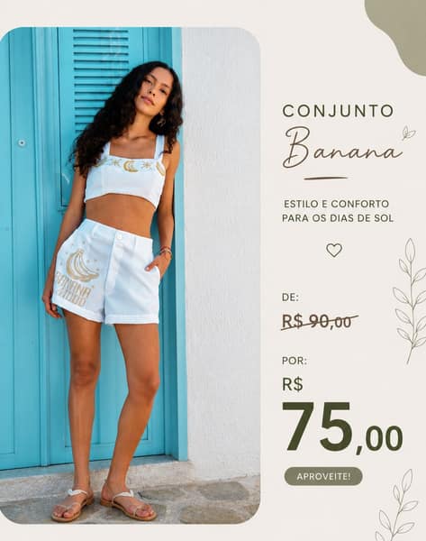 Conjunto Banana Mood