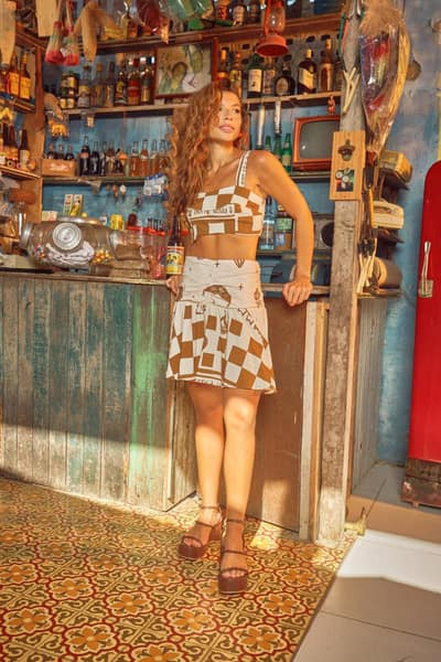 Conjunto Xadrez Castanho