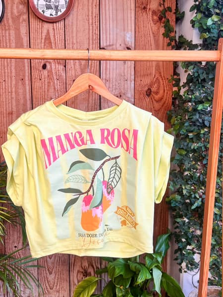 Cropped Manga Rosa