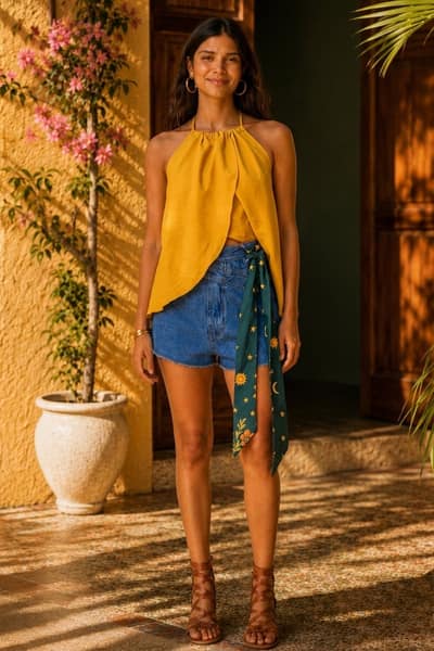Blusa Linho Ipê