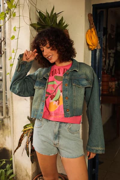 Jaqueta Jeans 