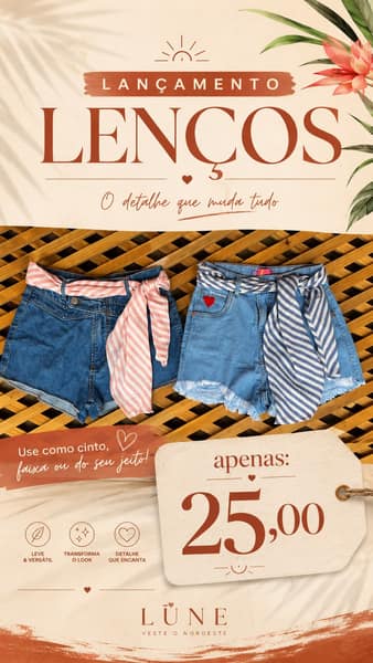 Lenço Lune