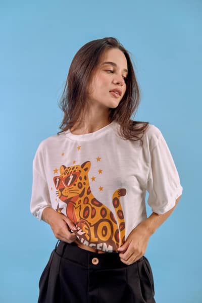 T-shirt Onça de Óculos