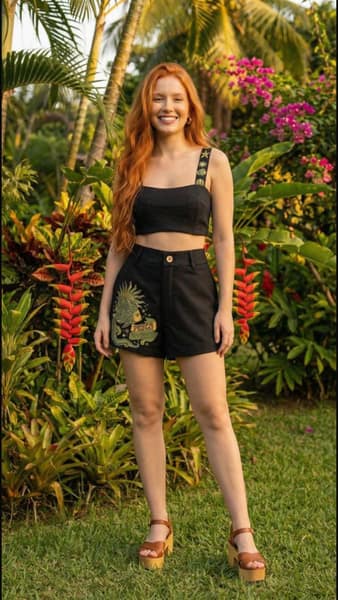 Conjunto Brasão Preto