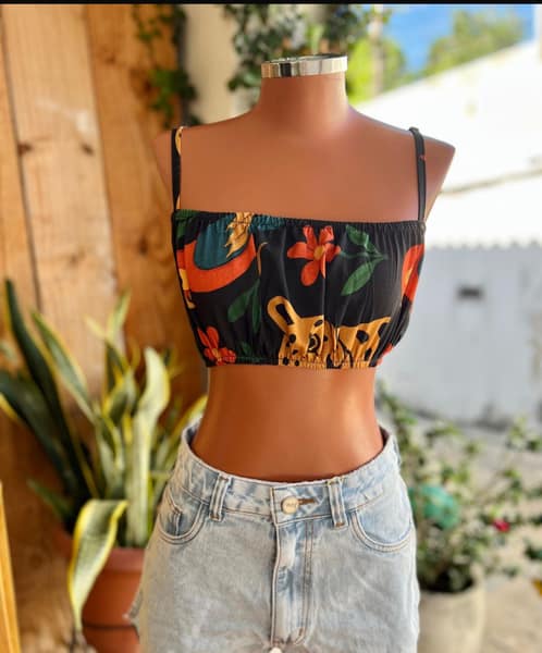 Cropped Onça Tropical