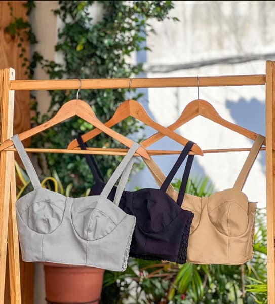 Cropped Corselet Liso