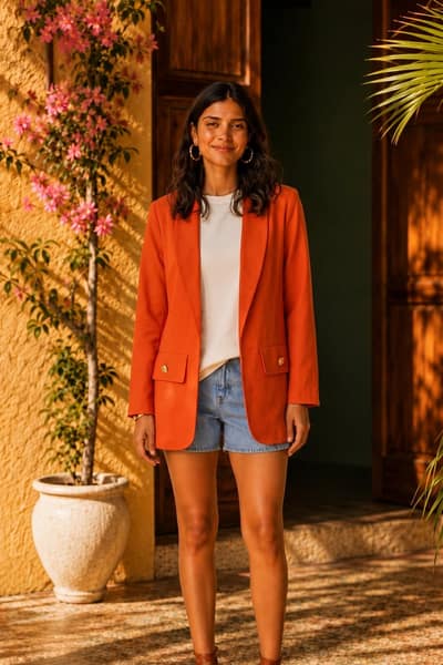 Blazer Telha Alfaiatado