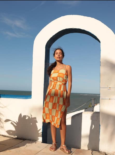 Vestido Lagosta Quadriculê